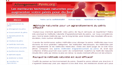 Desktop Screenshot of allongement-penis.org